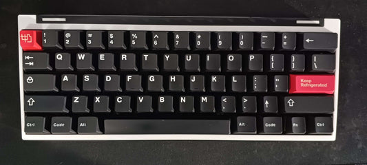 Stacked acrylic keyboard